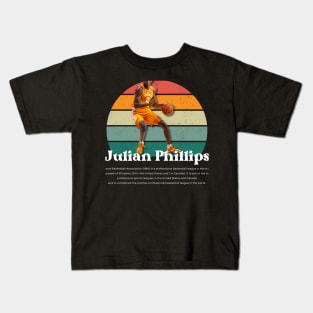 Julian Phillips Vintage V1 Kids T-Shirt